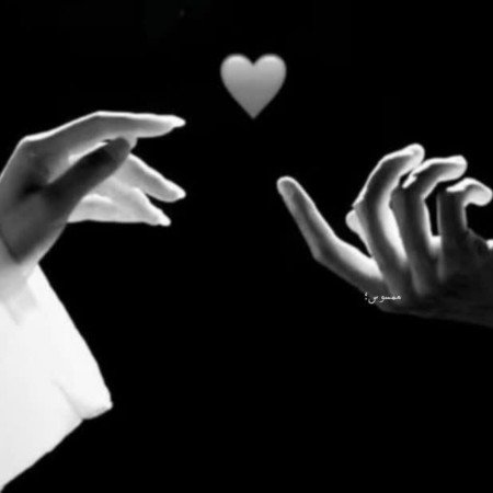  عکس قلب سیاه برای پروفایل