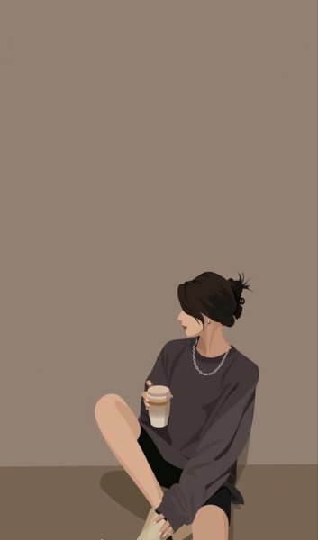 عکس مینیمال فانتزی دخترانه