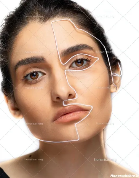  عکس مینیمال چهره دختر