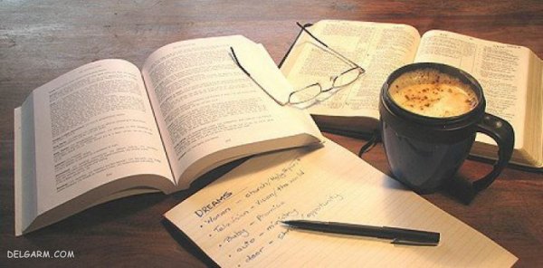  عکس کتاب و قلم برای پروفایل