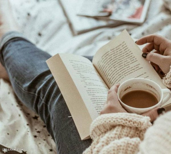  عکس پروفایل کتاب و قهوه