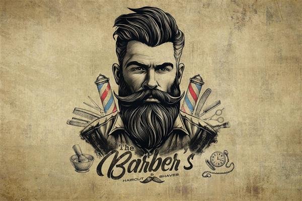  بک گراند ارایشگری مردانه