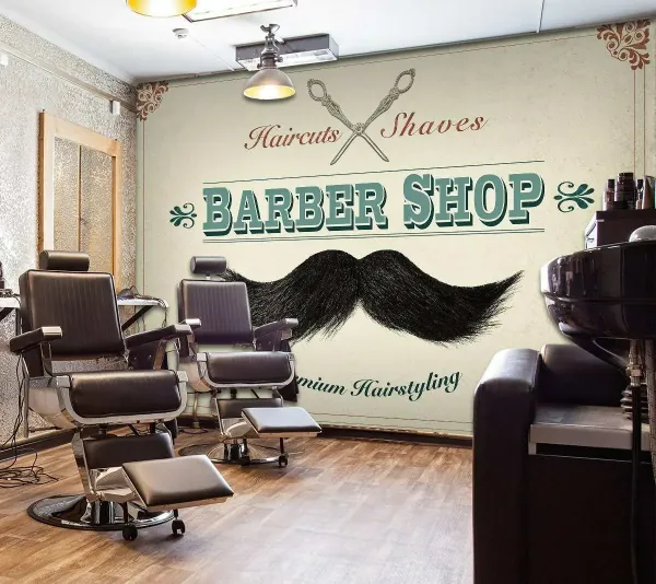  عکس آرایشگاه مردانه لوکس