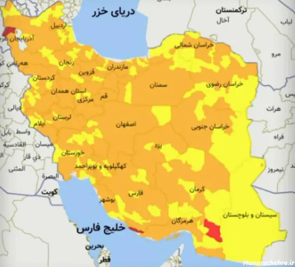  عکس نقشه ایران جدید