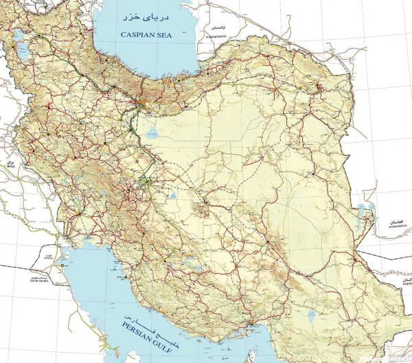 عکس نقشه ایران برای پروفایل اینستاگرام