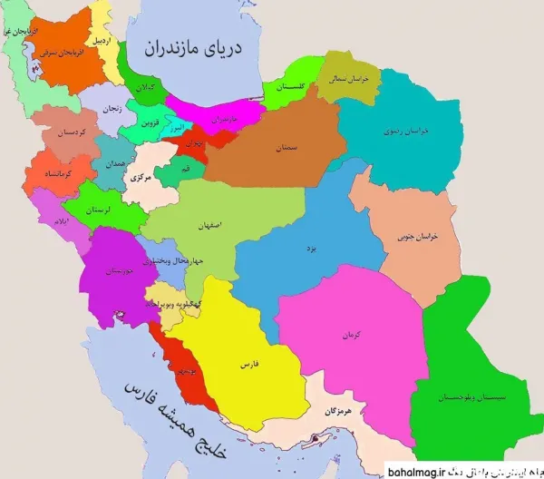  عکس نقشه ایران بدون نوشته