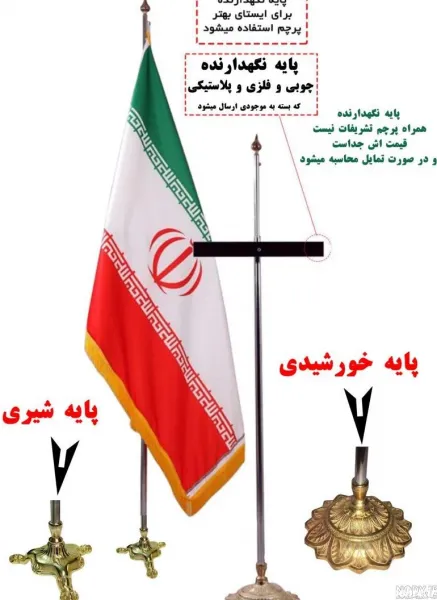  عکس پرچم ایران برای پروفایل شاد