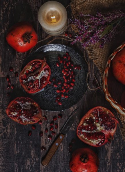  عکس مینیمال انار