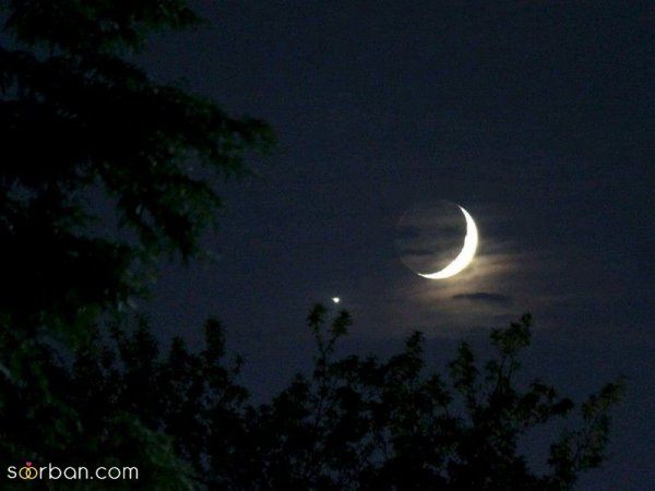 عکس ماه و خورشید فانتزی