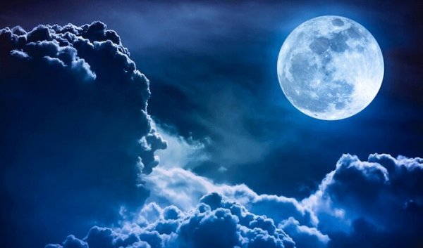  عکس ماه آبی واقعی