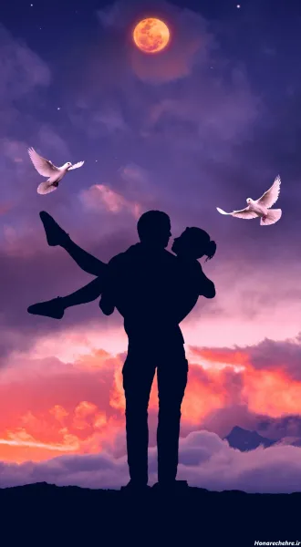  عکس تصویر زمینه عاشقانه لاکچری
