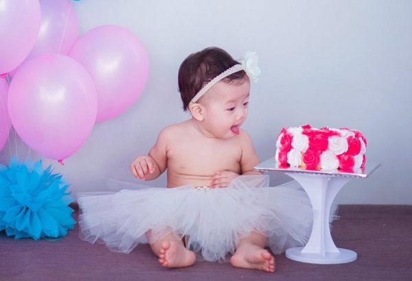  ژست عکس تولد کودک در منزل