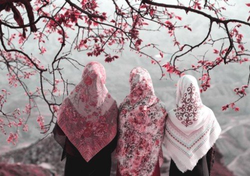  عکس دختر با حجاب مینیمال