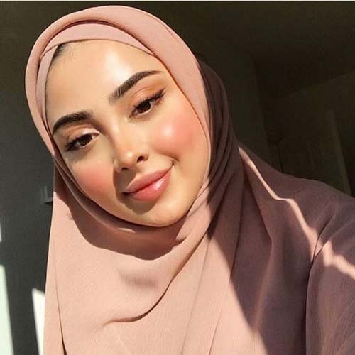  عکس دختر با حجاب مینیمال