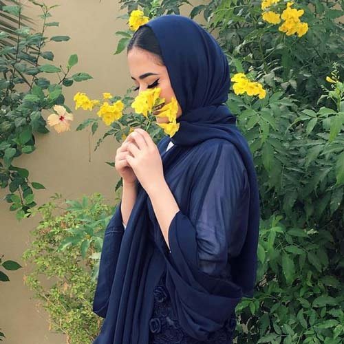  عکس دختر با حجاب مینیمال