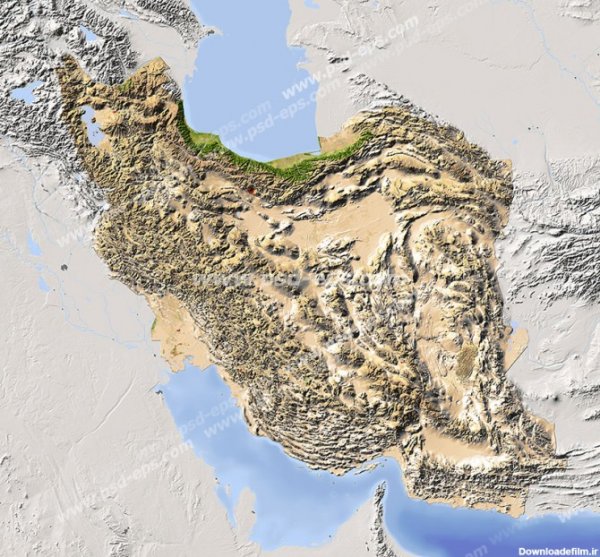  والپیپر نقشه ایران