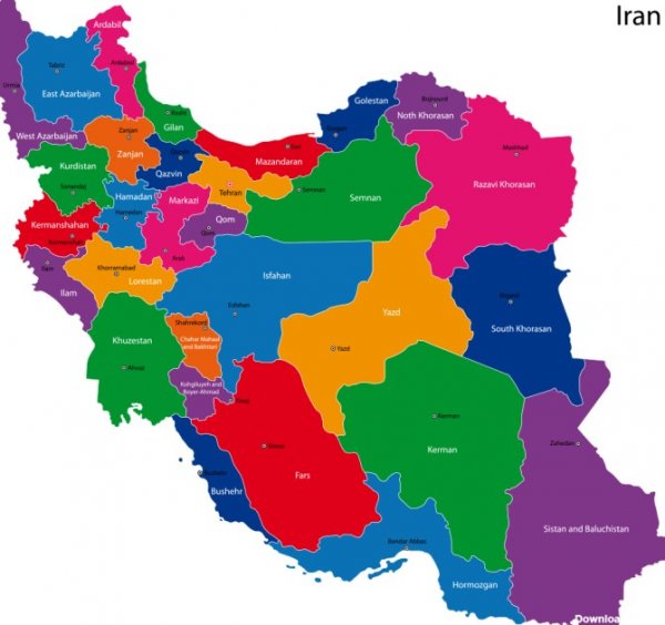 والپیپر نقشه ایران