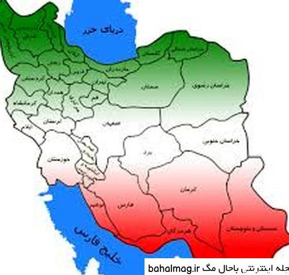  والپیپر نقشه ایران