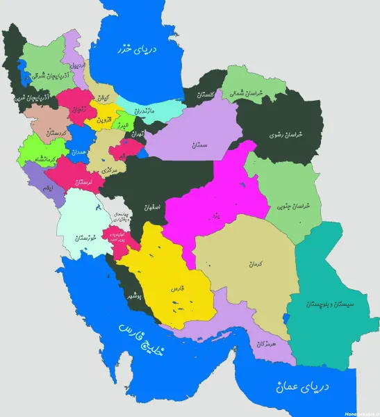  دانلود عکس نقشه ایران