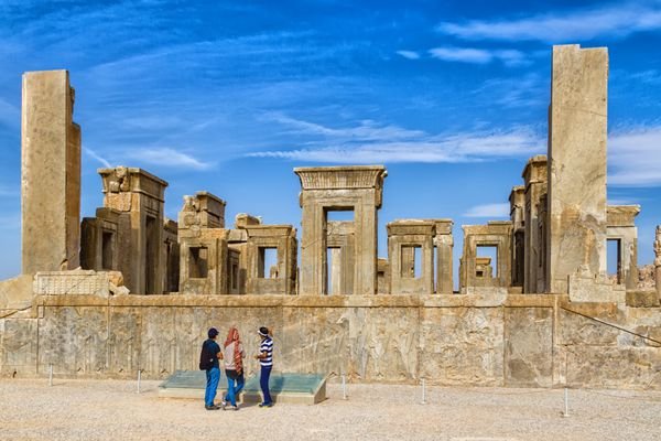  عکس تخت جمشید الان