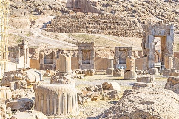 عکس تخت جمشید با کیفیت بالا