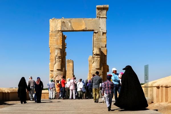 عکس تخت جمشید با کیفیت بالا