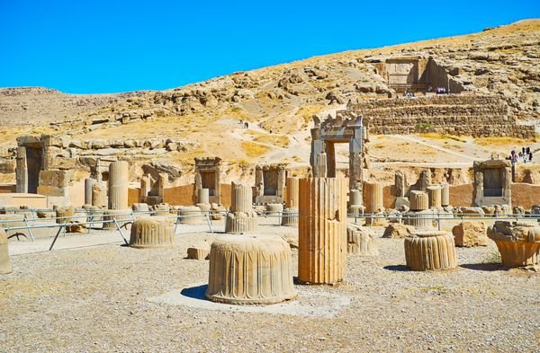 عکس تخت جمشید با کیفیت بالا