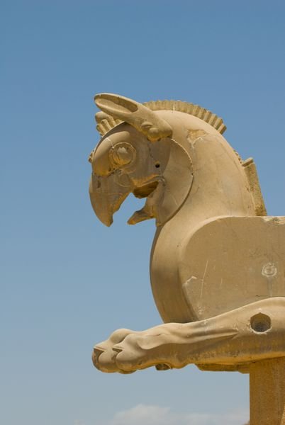  عکس تخت جمشید در زمان هخامنشیان