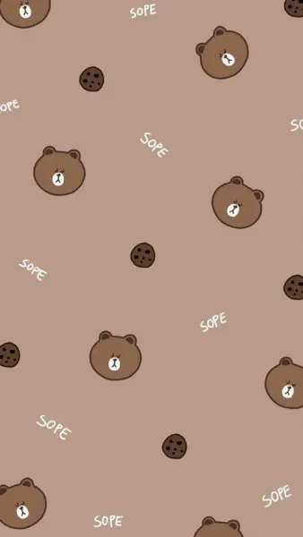 بک گراند قهوه ای فانتزی