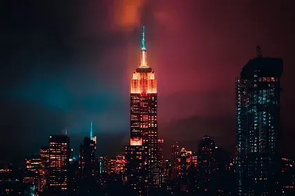  والپیپر شهر در شب