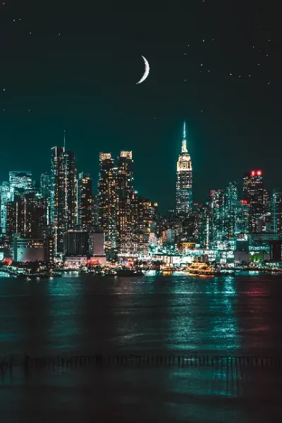  والپیپر شهر در شب