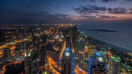  عکس پروفایل شهر در شب