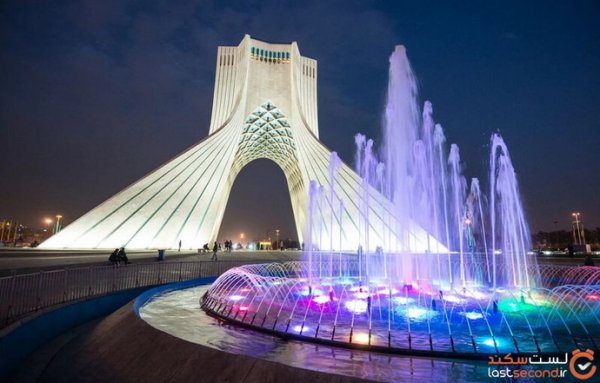  عکس شهر در شب تهران