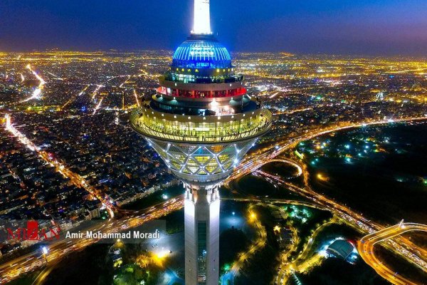  عکس تهران از بالای برج میلاد