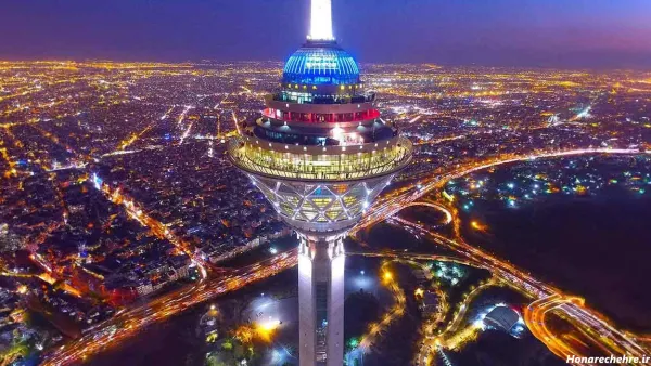  عکس تهران از بالای برج میلاد