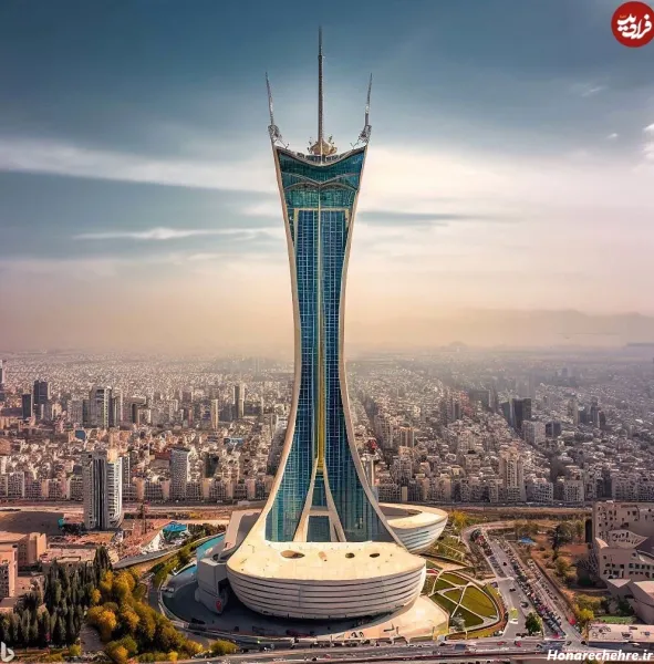  عکس تهران برج میلاد