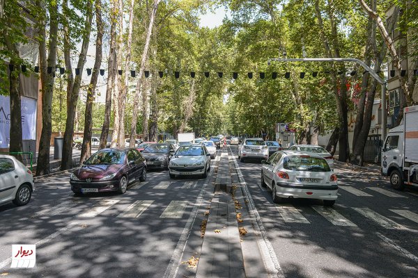  عکس خیابان فرشته تهران