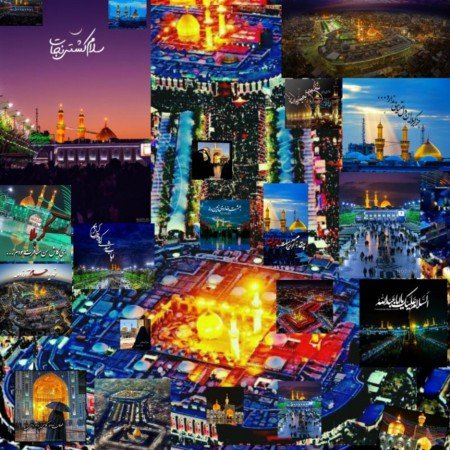 عکس حرم امام حسین و ابوالفضل