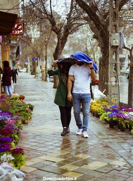  عکس عاشقانه بهاری دونفره