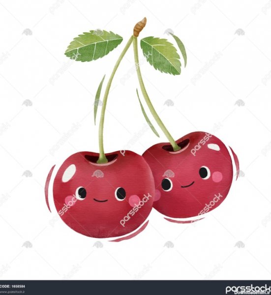  عکس آلبالو نقاشی