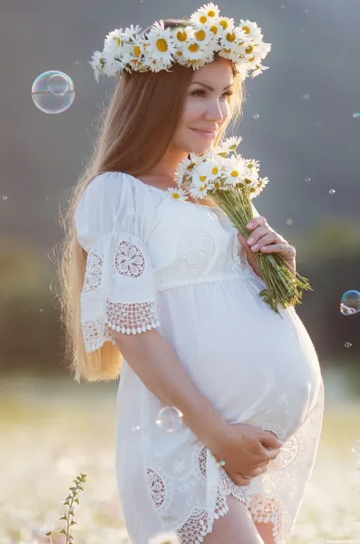 ژست عکس بارداری با همسر