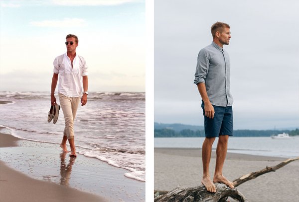 ژست عکاسی مردانه در فضای باز