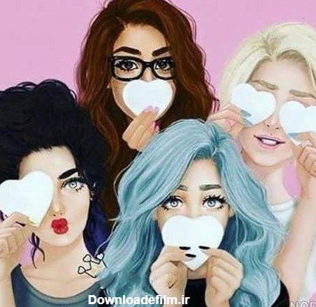  عکس چهار نفره برای پروفایل