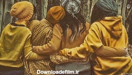  عکس دخترانه چهار نفره شیک فانتزی