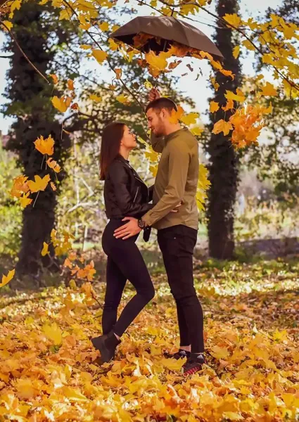  عکس دونفره پاییزی اینستاگرام