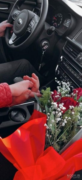  عکس عاشقانه تو ماشین