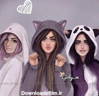  پروفایل ست دخترونه سه نفره