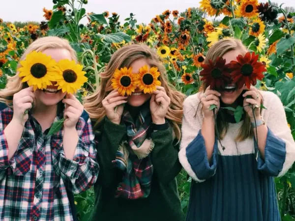  عکس دخترانه سه نفره شیک برای پروفایل