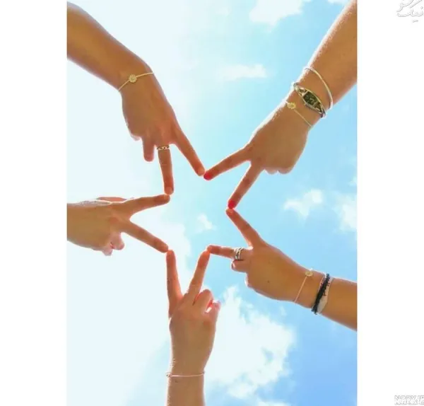  عکس سه نفره برای پروفایل دخترانه