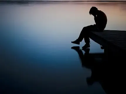 عکس جدایی غمگین